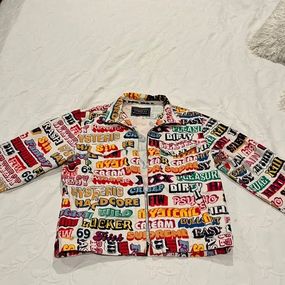 Supreme | Jackets & Coats | Supreme Hysteric Glamour Text Work 